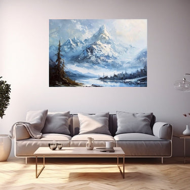 Contemporary Painting of Mountains